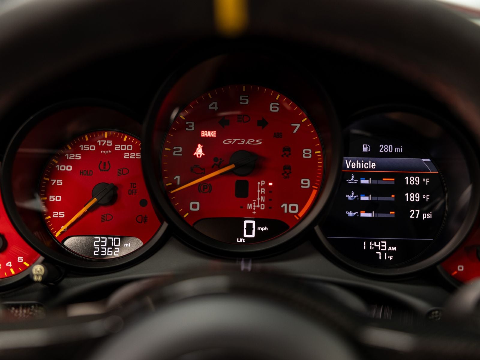 2019 Porsche 911 911 GT3 RS