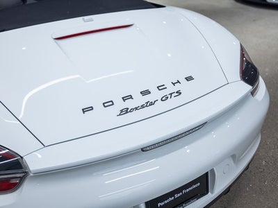 2016 Porsche 718 Boxster GTS