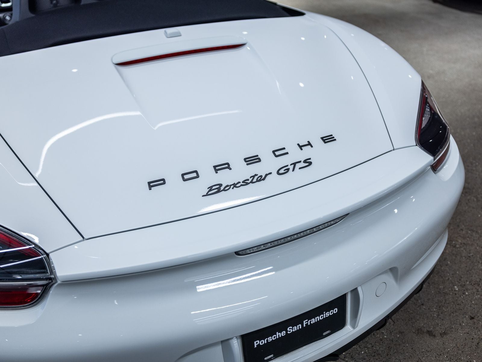 2016 Porsche 718 Boxster GTS