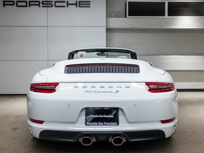 2017 Porsche 911 911 Carrera S Cabriolet
