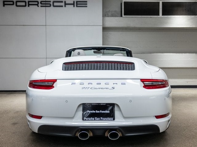 2017 Porsche 911 911 Carrera S Cabriolet