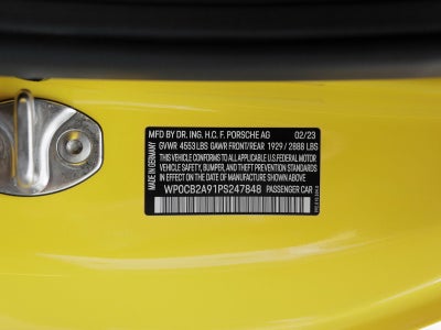 2023 Porsche 911 Carrera 4 GTS