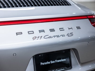 2017 Porsche 911 911 Carrera 4S Cabriolet