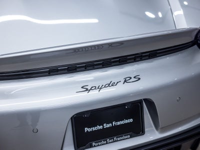 2025 Porsche 718 718 Spyder RS
