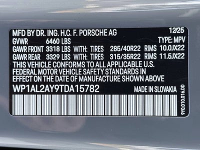 2026 Porsche Cayenne Cayenne S