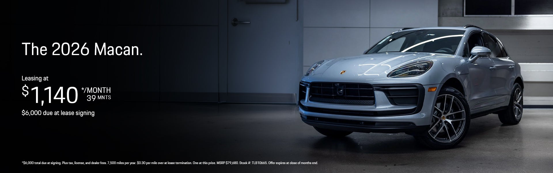 2026 Macan Lease Special