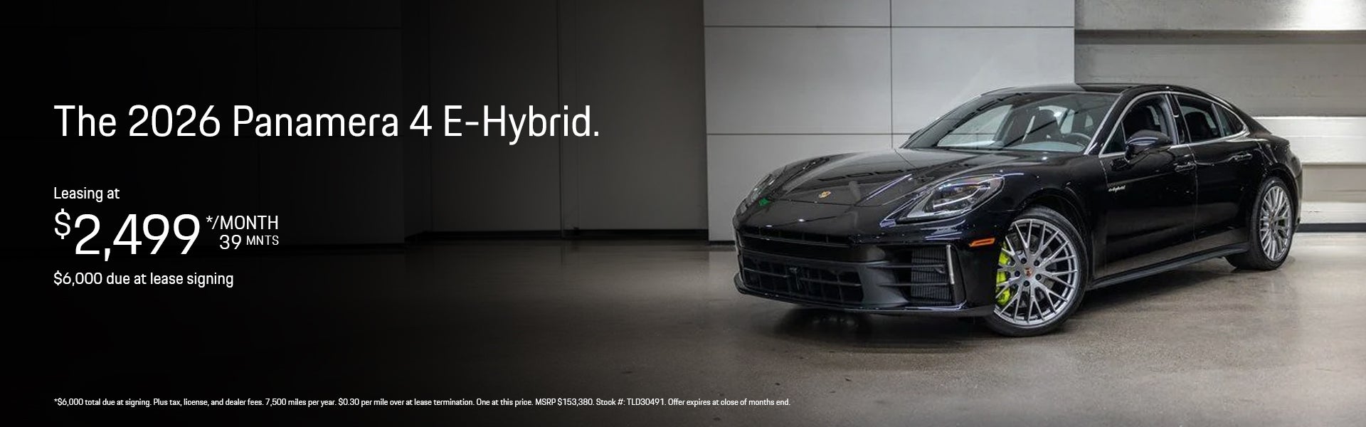 2026 Panamera 4 E-Hybrid Special