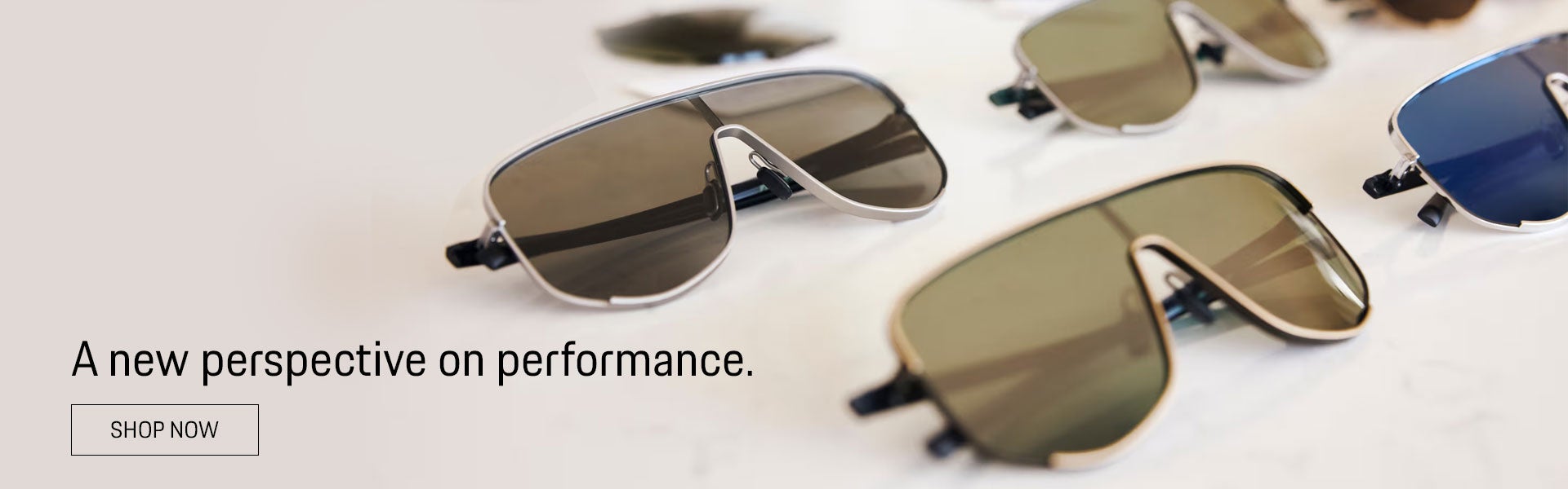 Porsche Sunglasses Banner