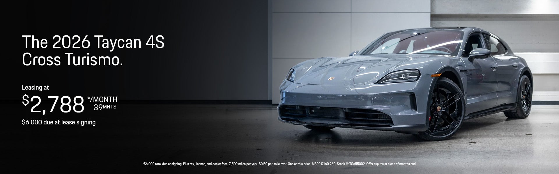 2026 Taycan 4S Lease Special