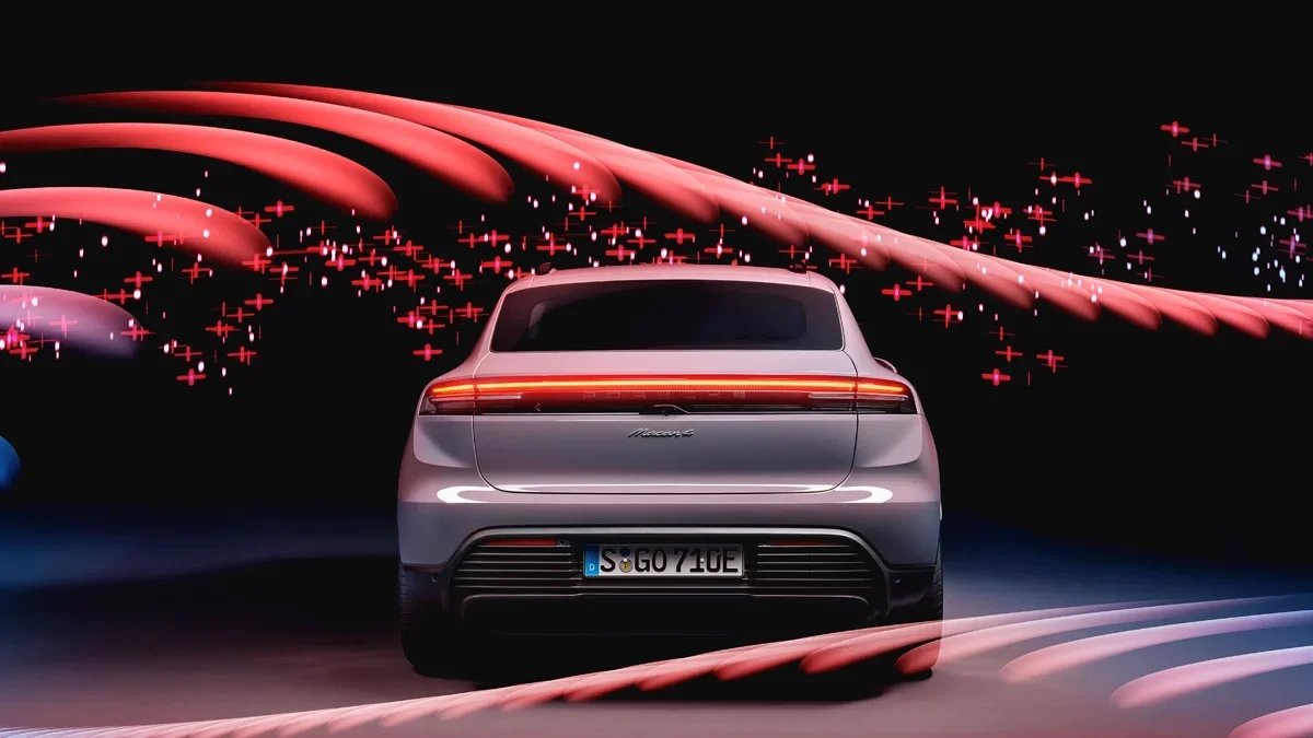 2024 Macan EV digital rear San Francisco CA